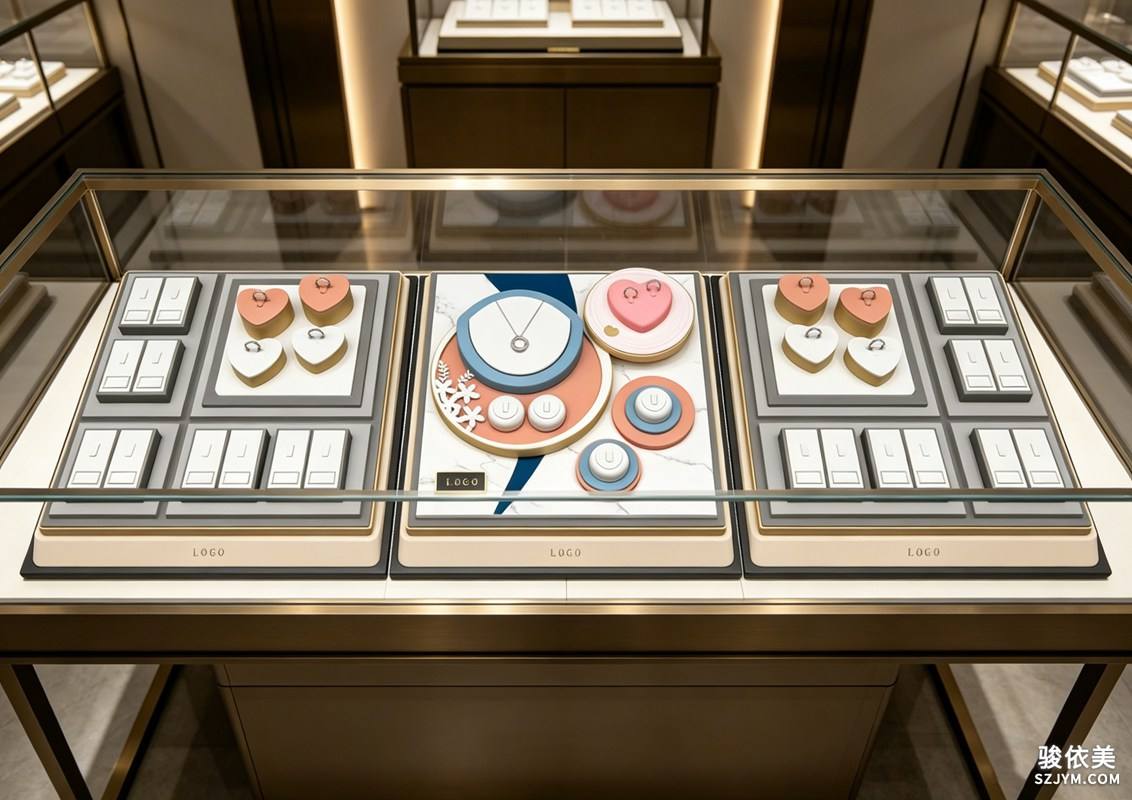 高檔玉石陳列（liè）展示架DJ12